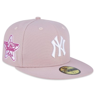Boné Unissex New Era 5950 New York Yankees MLB Core Aba Reta - Foto 4