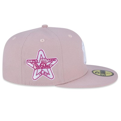 Boné Unissex New Era 5950 New York Yankees MLB Core Aba Reta - Foto 6