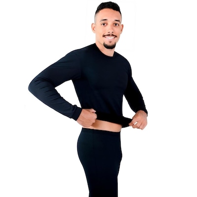 Calça Térmica Roupas Térmicas Segunda Pele RT Frio Intenso Viagens Neve Esportes - Masculina - Foto 1