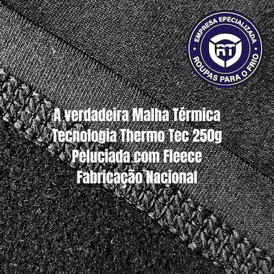 Calça Térmica Roupas Térmicas Segunda Pele RT Frio Intenso Viagens Neve Esportes - Masculina - Foto 5