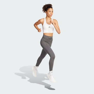 Top Médio Suporte adidas Run Pocket - Feminino - Foto 4