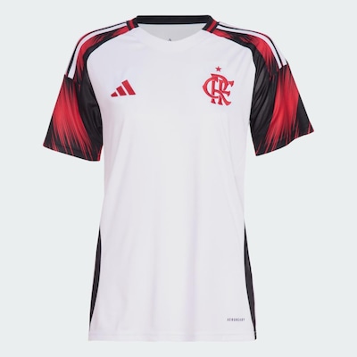 Camisa do CR Flamengo II 25 adidas - Feminino - Foto 2