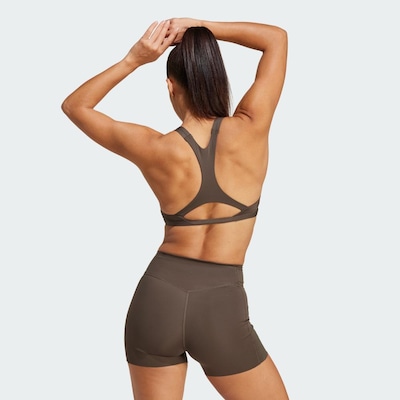 Top Fitness Suporte Leve adidas Aeroimpact Luxe - Feminino - Foto 3