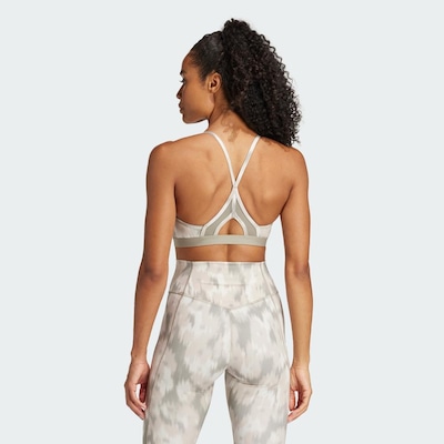 Top Treino Suporte Leve adidas Flower Aeroreact Essentials - Feminino - Foto 3