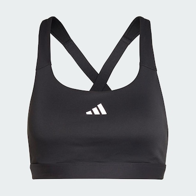 Top de Treino Alto Suporte adidas TLRDREACT - Feminino - Foto 2