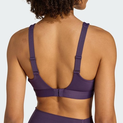 Top de Treino Alto Suporte adidas TLRDREACT - Feminino - Foto 4