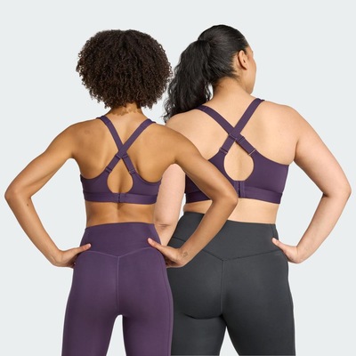 Top de Treino Alto Suporte adidas TLRDREACT - Feminino - Foto 6