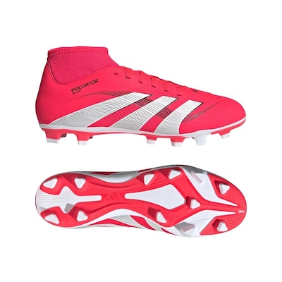 Chuteira de Campo Adulto adidas Predator Club Sock Fg/Mg - Foto 4