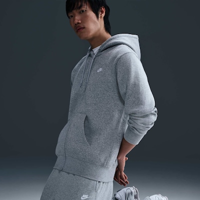 Jaqueta Masculina com Capuz Nike Club - Foto 3