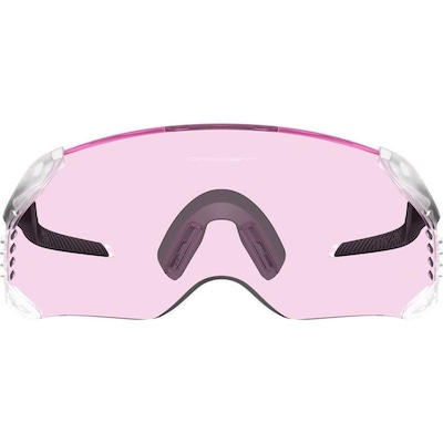 Óculos de Sol Unissex Oakley Velo Kato Matte Clear Prizm Low Light - Foto 3