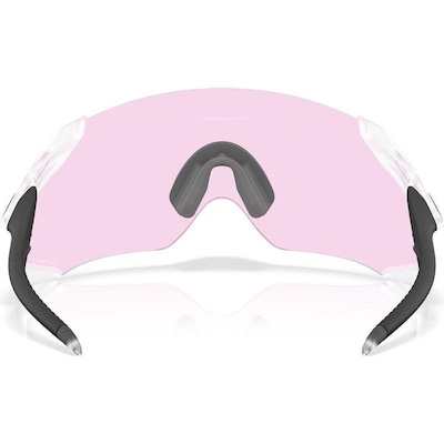 Óculos de Sol Unissex Oakley Velo Kato Matte Clear Prizm Low Light - Foto 5