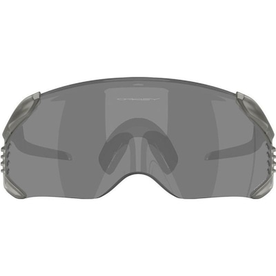 Óculos de Sol Unissex Oakley Matte Grey Ink Prizm Black - Foto 3