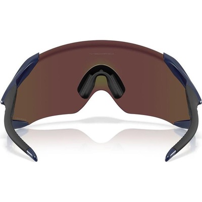 Óculos de Sol Unissex Oakley Velo Kato Matte Navy Prizm Sapphire - Foto 5
