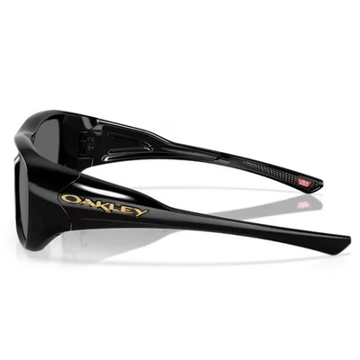 Óculos de Sol Unissex Oakley Chaminade Polished Black Prizm Black - Foto 3