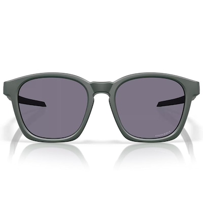 Óculos de Sol Unissex Oakley Shackle Matte Hunter Green Prizm Grey - Foto 3