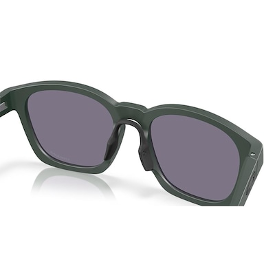 Óculos de Sol Unissex Oakley Shackle Matte Hunter Green Prizm Grey - Foto 6