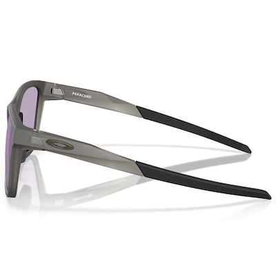 Óculos de Sol Unissex Oakley Paracord Matte Grey Smoke Prizm Slate - Foto 2
