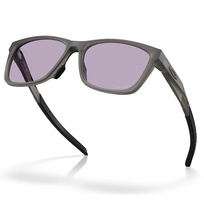 Óculos de Sol Unissex Oakley Paracord Matte Grey Smoke Prizm Slate - Foto 4