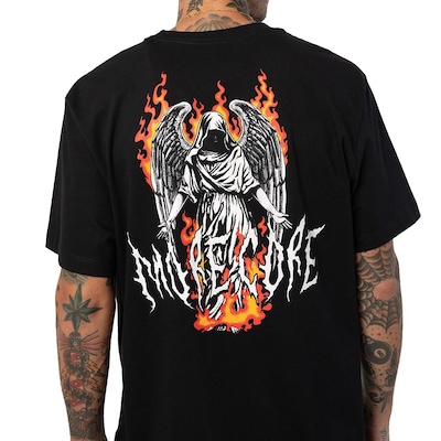 Camiseta Masculina MCD Anjo Fogo Morecore WT25 - Foto 4