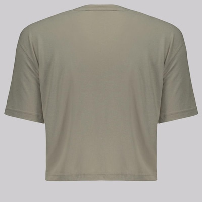 Blusa Cropped adidas Essentials 3 Stripes - Feminina - Foto 2