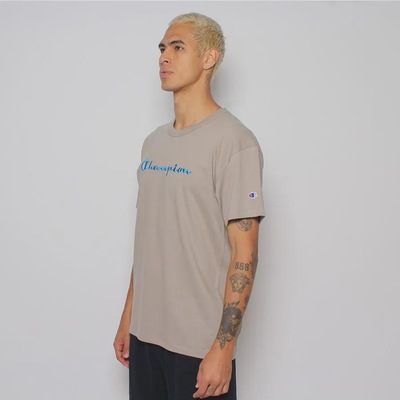 Camiseta Champion Brasil Script Bordado Masculina - Foto 2