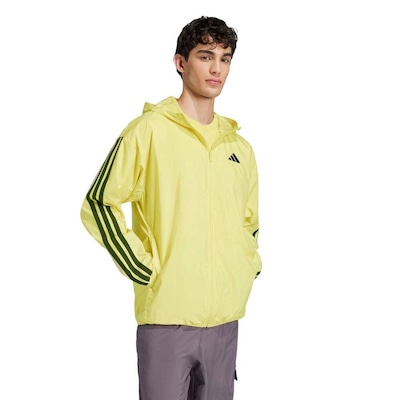 Jaqueta Corta Vento Masculina adidas Essentials 3 Stripes - Foto 5