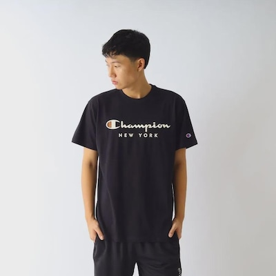 Camiseta Champion Script New York Gt23B 125Sctny - Masculina - Foto 1