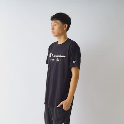 Camiseta Champion Script New York Gt23B 125Sctny - Masculina - Foto 3