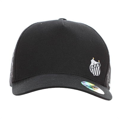 Boné Supercap Santos FC Trucker Aba Curva - Foto 2