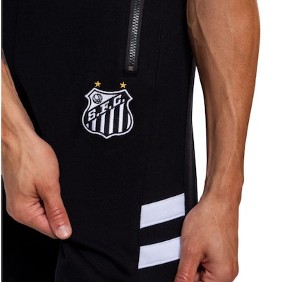 Calça Moletom do Santos Oficial Surf Center Masculina - Foto 4