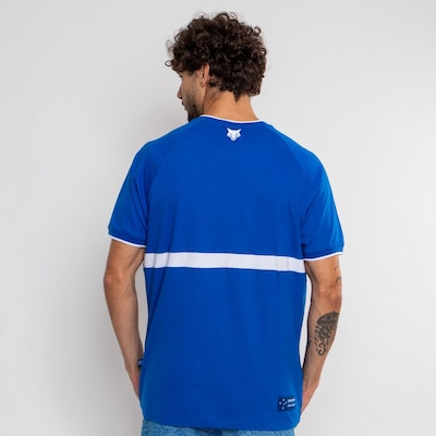 Camiseta do Cruzeiro Surf Center Oficial Raglan Orgulho - Masculina - Foto 6