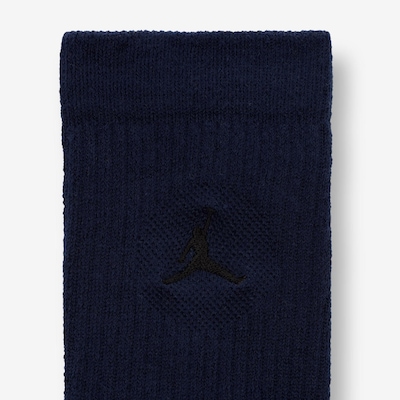 Meia Cano Alto Nike Jordan Everyday Crew - 3 Pares - Unissex - Foto 3