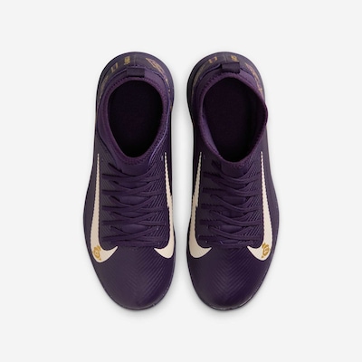 Chuteira Society Nike Jr Superfly 10 Club - Infantil - Foto 5