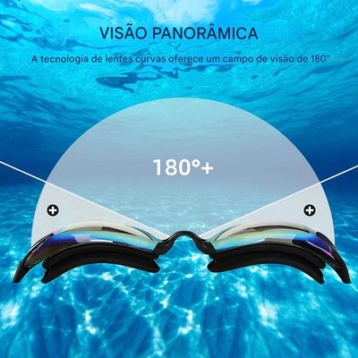 Óculos De Natação Gold Sports Polar Performance Polarizado 8.0 Hd - Foto 4