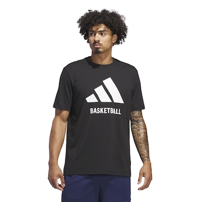 Camiseta adidas Basketball - Masculina - Foto 1
