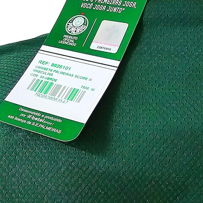 Camisa do Palmeiras Score III Símbolo Betel - Masculina - Foto 4