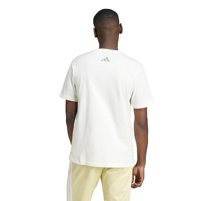 Camiseta adidas Lounge Verbiage Masculina - Foto 2