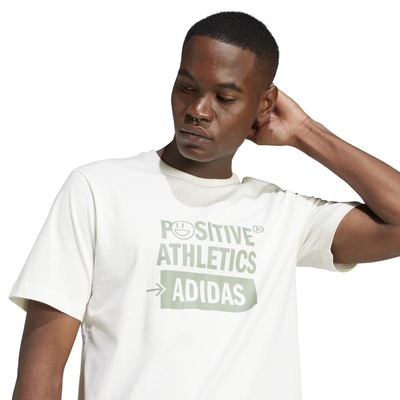 Camiseta adidas Lounge Verbiage Masculina - Foto 3
