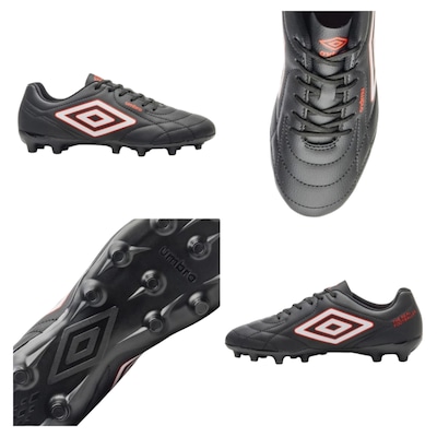 Chuteira de Campo Adulto Umbro Class Footballer RB + Par de Meião - Foto 6