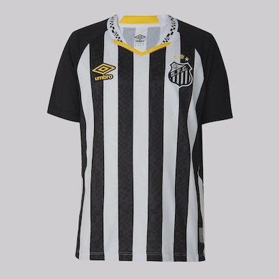 Camisa do Santos II 2025 Umbro Infantil - Foto 1