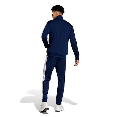 Conjunto Adidas Sportswear Basic Três Listras Tricot  Masculino - Foto 2
