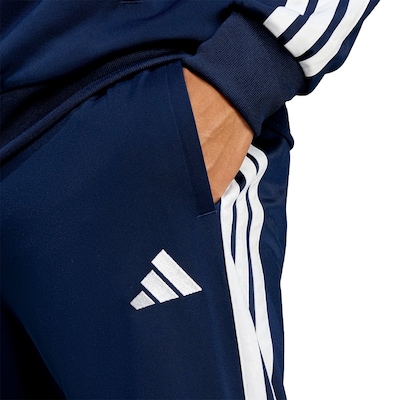 Conjunto Adidas Sportswear Basic Três Listras Tricot  Masculino - Foto 4