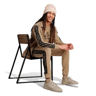 Conjunto Adidas Sportswear Basic Três Listras Tricot  Masculino - Foto 4