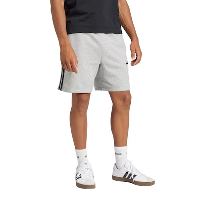 Shorts Adidas 3 Stripes French Terry Masculino - Foto 2