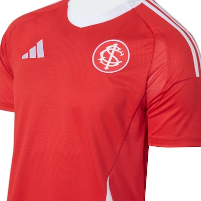 Camiseta Adidas M/C Internacional I 25/26 Masculina - Foto 4