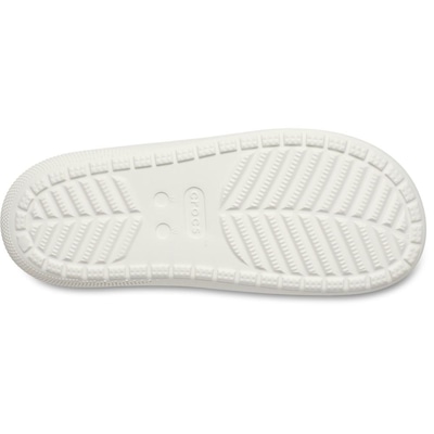 Chinelo crocs classic floral cut out sandal chalk - Adulto - Foto 6