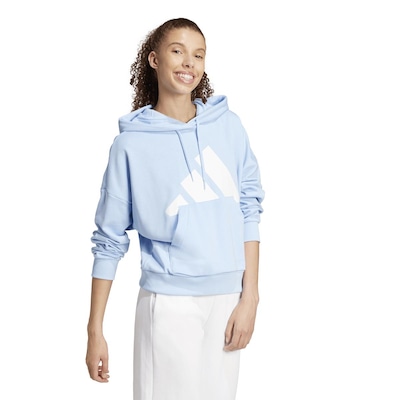Blusão Feminino adidas Essentials French Terry Loose - Foto 3