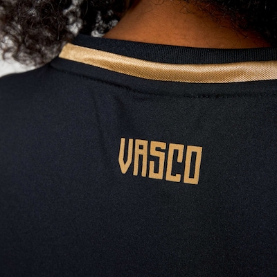 Camisa do Vasco Da Gama Valor Gold Braziline - Feminina - Foto 4