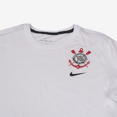 Camiseta do Corinthians Nike Crest Masculina - Foto 3