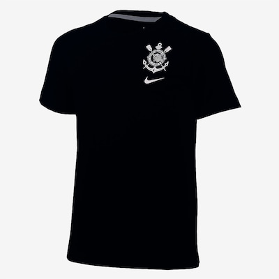 Camiseta do Corinthians Crest Nike Infantil - Foto 4